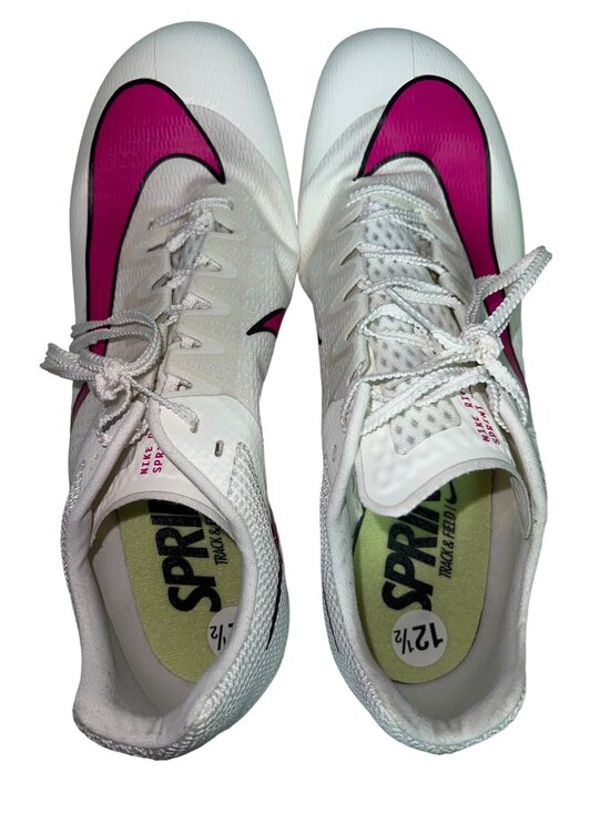 Nike Zoom Rival Sprint Track Spikes DC8753-101 Size 12.5 Sail  Pink Racing Shoes main image 5